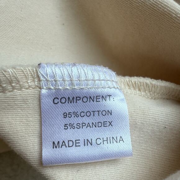 Blasphemy NYC Cream Angels Graphic T-Shirt 2XL Oversized Streetwear Gothic Tee - Picture 9 of 11